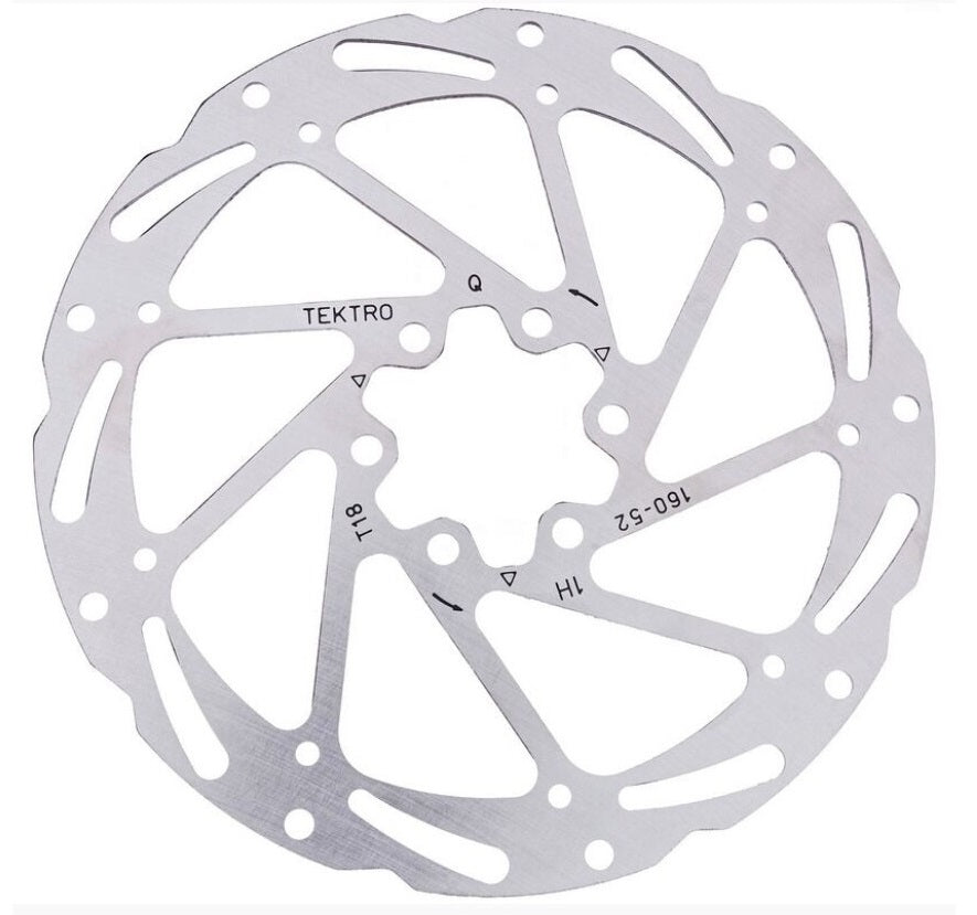 Kt tero tr180-52 remschijf rotor ø180mm 1.85mm 6-punt zilver