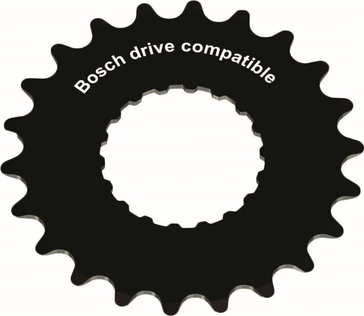 Stronglight motortandwiel mot.sprocket 17 teeth steel black