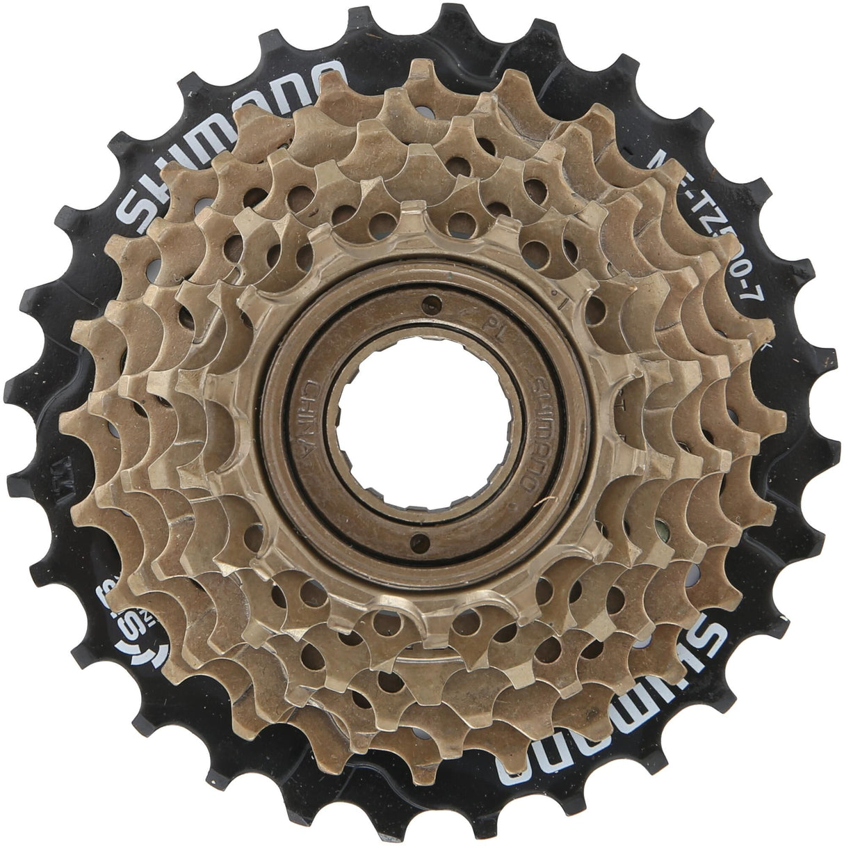 Shimano cassette hg "mf-tz500" cogset cogset tz500 14-34t.7sp