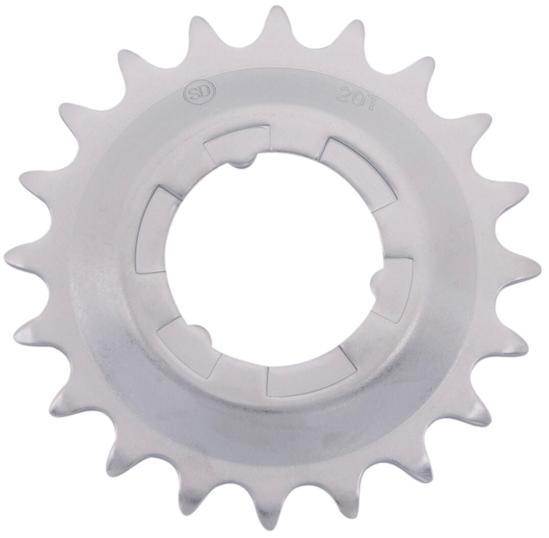 Shimano Tandwiel 20T interne naaf zilver