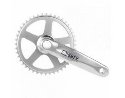 Crankstel mighty 38t | 170mm | zilver
