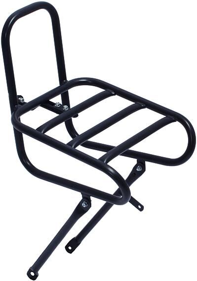 Steco voordrager glad 25cm kroonbout mat zwart