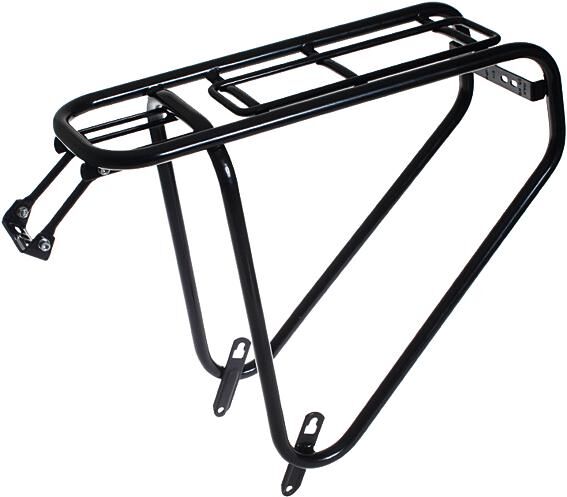 power safety bagagedrager glans zwart