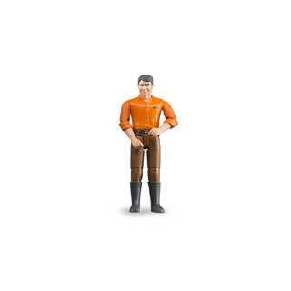 Bruder bworld figuur man met bruine broek