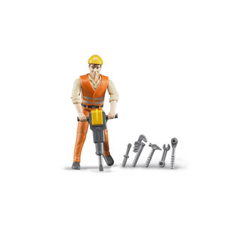 Bruder bworld figuur constructie werker
