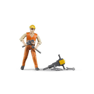 Bruder bworld figuur constructie werker