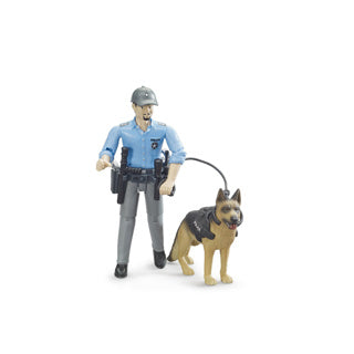 Bruder figuur politie met hond b world