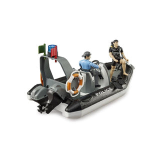 Bruder politie opblaas boot met licht en geluid
