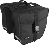 Haberland dubbele tas e-bike m double bag e-bike m black