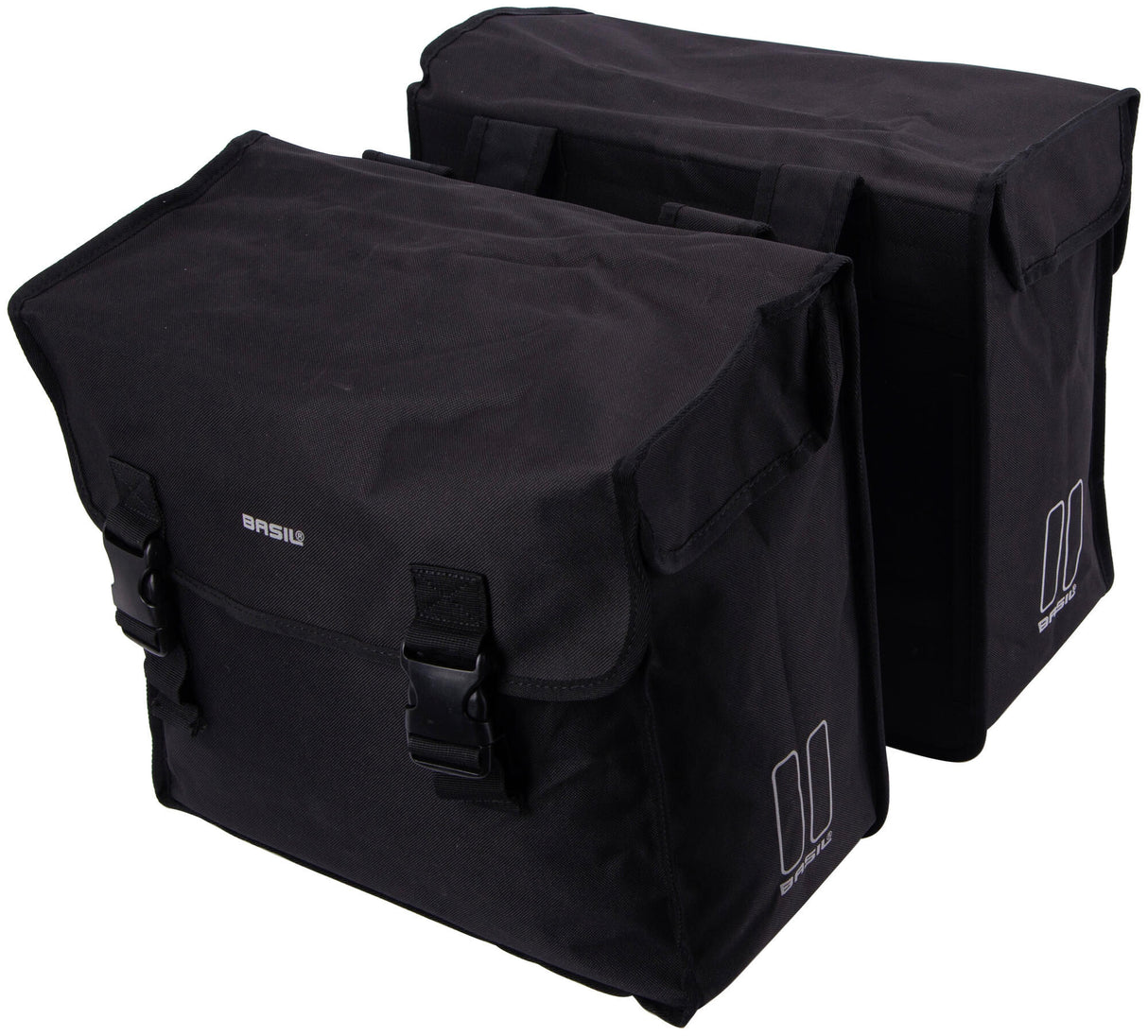 Basil Mara 3XL dubbele fietstas zwart