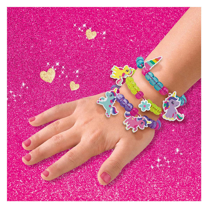 Ses bedelarmbanden - eenhoorn