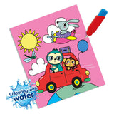 Ses kleuren met water kleurboek - op reis
