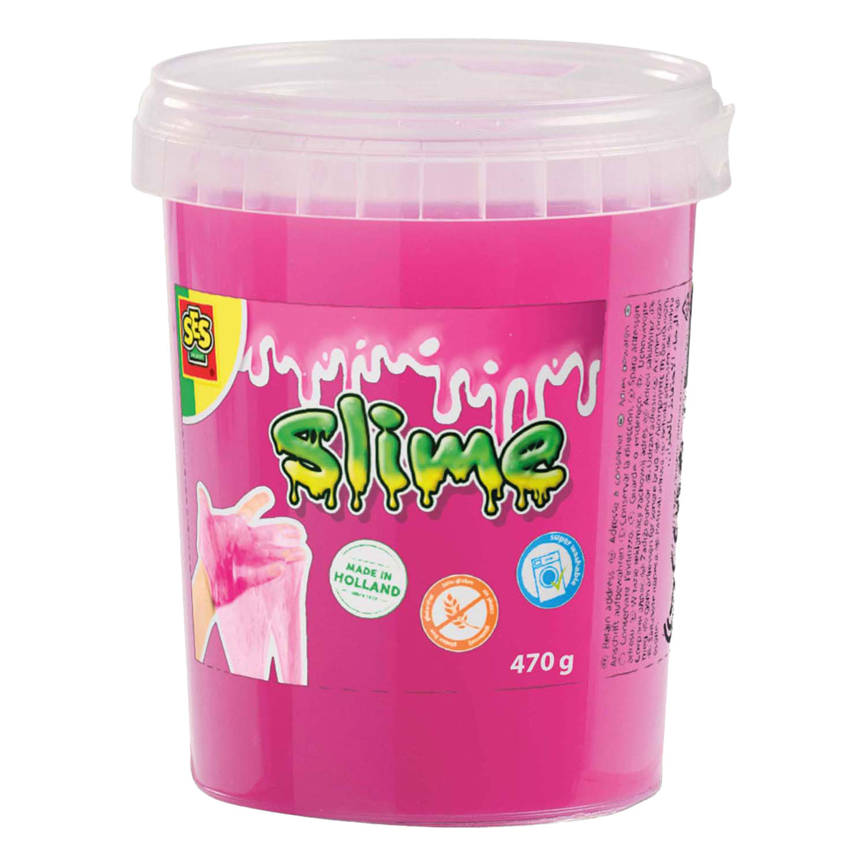 Ses slime - neon roze 470g