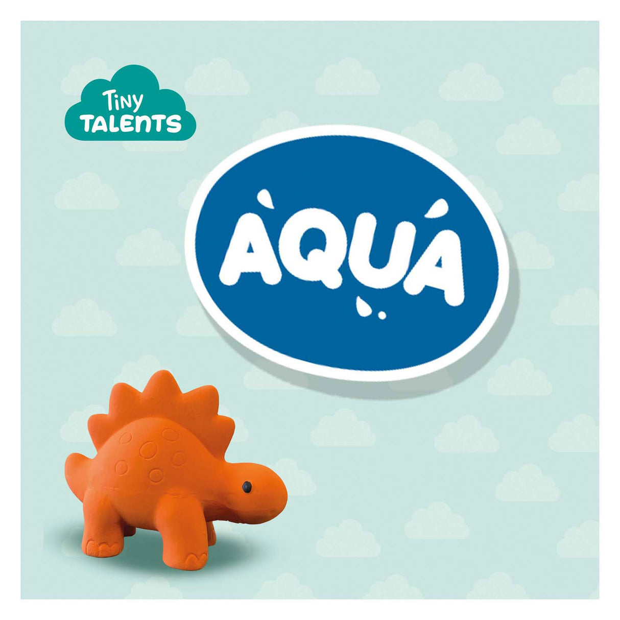 Ses bad stegosaurus - 100% natuurlijk rubber