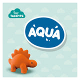Ses bad stegosaurus - 100% natuurlijk rubber