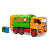 Vrachtwagen man vuilniswagen 50 jaar bruder