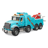 Vrachtwagen mack granite bergings- en sleepwagen met licht en geluid