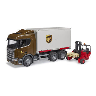 Bruder vrachtwagen scania 560r ups met lift