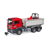 Bruder auto vrachtwagen man met shovel schaeffer