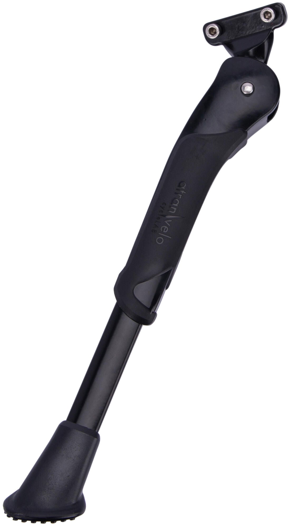 Atranvelo achtervorkstandaard "rex hv" rear kickstand at.velo rex hv alu black