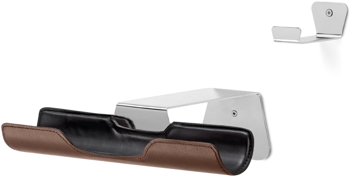 Elite fiets-wandhouder arca bike wall rack arca st.steel leather