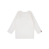Zuivere tonen | wit uv zwemshirt met lange mouwen