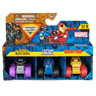 Monster Jam mini Marvel-bundel