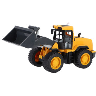 Rapid wheels bulldozer met licht en geluid en frictie