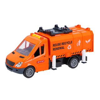 Rapid wheels vuilniswagen met licht en geluid en frictie