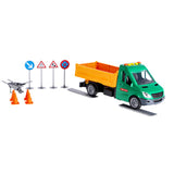 Rapid wheels auto wegenbouw met licht en geluid en frictie