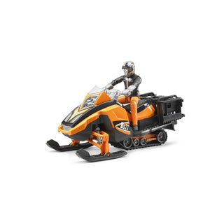 Bruder sneeuwscooter met chauffeur
