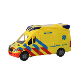 Rapid wheels ambulance auto met licht en geluid