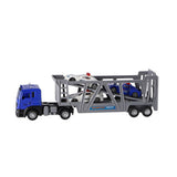 Rapid wheels vrachtwagen pull back diecast met 3 auto's
