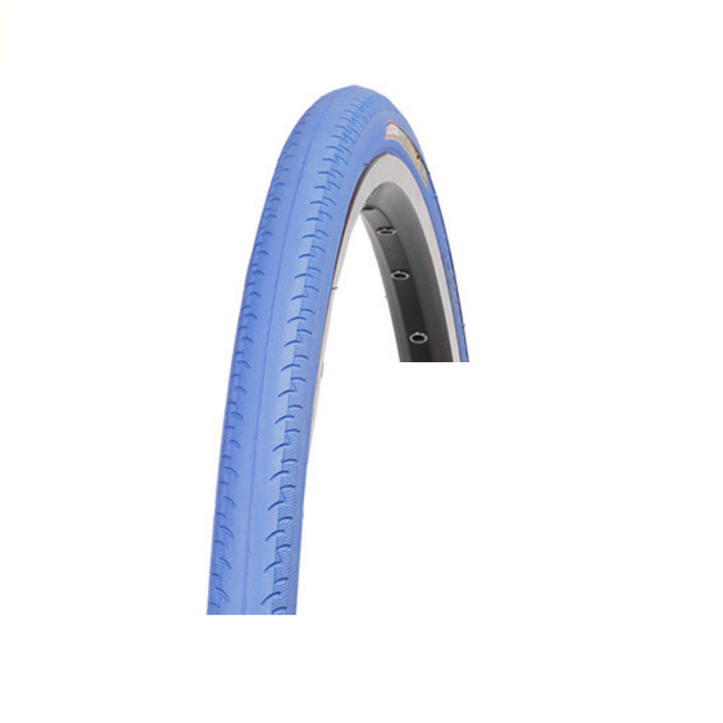Fixed gear race buitenband, blauw zonder reflectie, 28x1.00, ertro 26-622