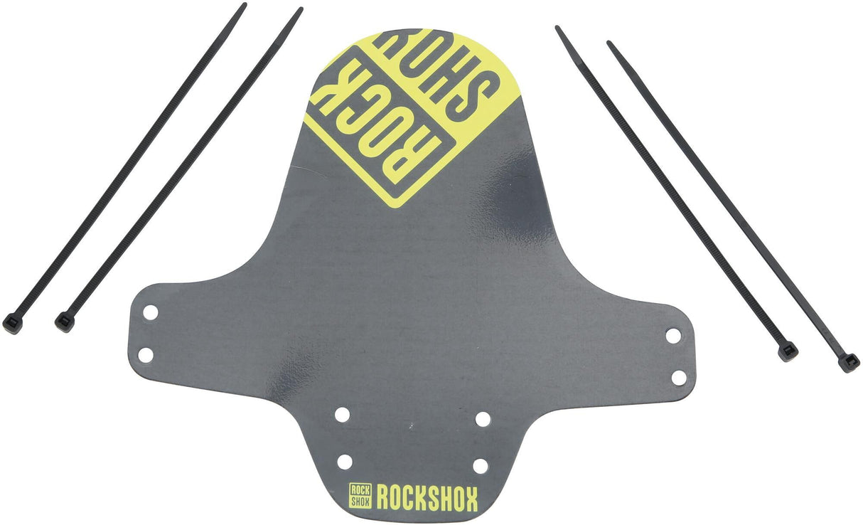Rockshox spatlap, voorwiel fender clip-on fender rs black yellow