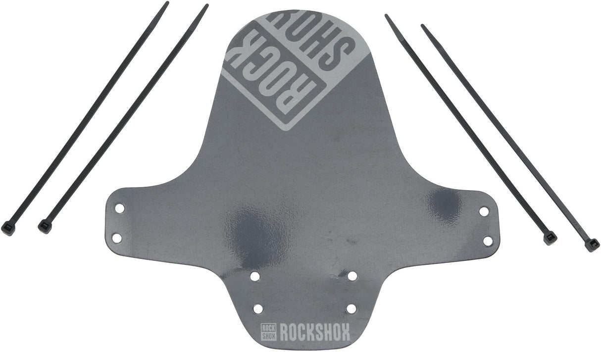 Rockshox spatlap, voorwiel fender clip-on fender rs black grey