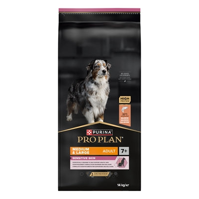 Pro plan Plan dog adult medium large 7+ sensitive skin