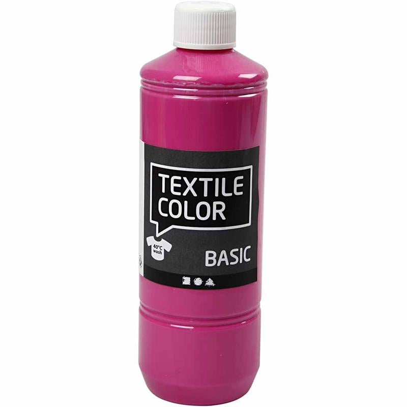 Textielverf - Roze, 500ml