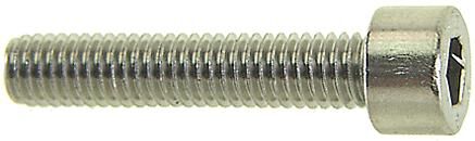 BOFIX Inside hexagon screwsStainless steel (Niro)Product description DutchPack of 25 pieces