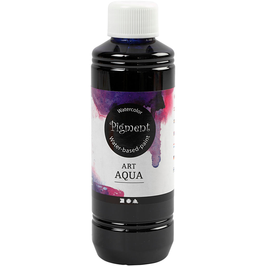 Pigment vloeibare aquarelverf, marineblauw, 250 ml 1 fles