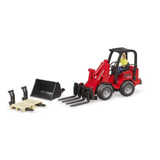 Bruder schaeffer 2630 shovel met voorlader en accessoires