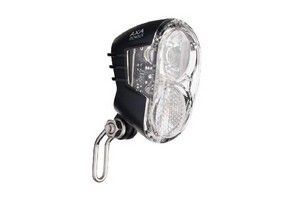 Koplamp Echo 15 Switch Aan Uit LED Dynamo Zwart