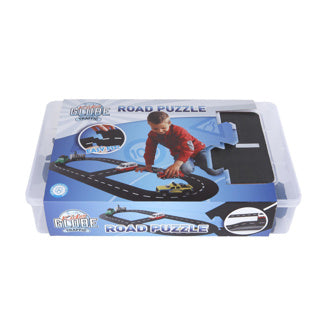 Kids globe autobaan wegdelen 18 delig 307,5 cm