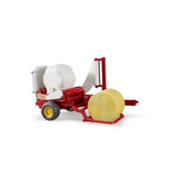 Bruder tractor aanhanger strobalen wikkelaar
