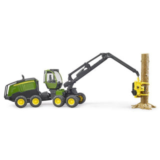 Bruder tractor boomrooimachine john deere