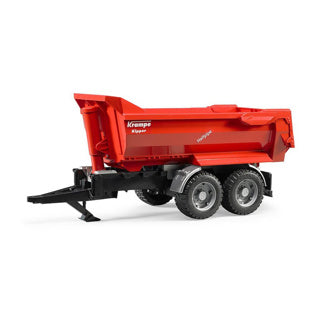 Bruder aanhanger krampe tandem halfpipe kiepwagen