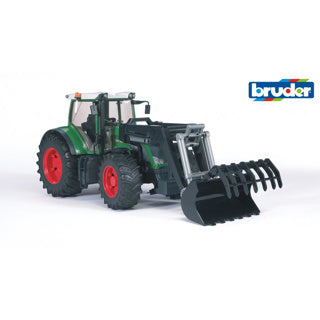 Bruder tractor fendt 936 met frontlader