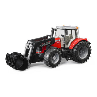 Bruder tractor massey fergusen 7624 met frontlader