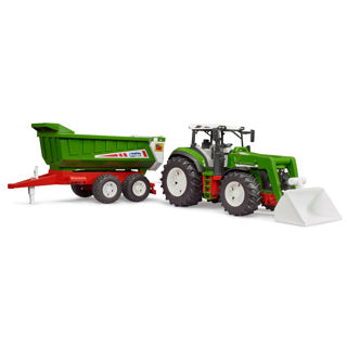 Bruder tractor met frontlader