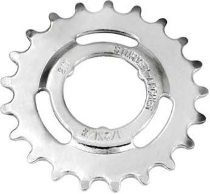 Tandwiel sturmey archer 15t - 3 32 doorgezet - verchroomd